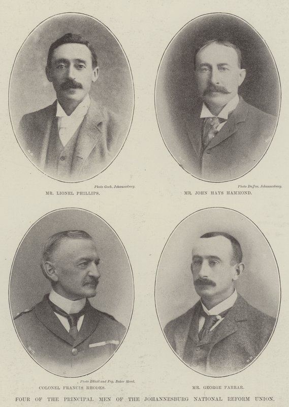Quatre des principaux hommes de l