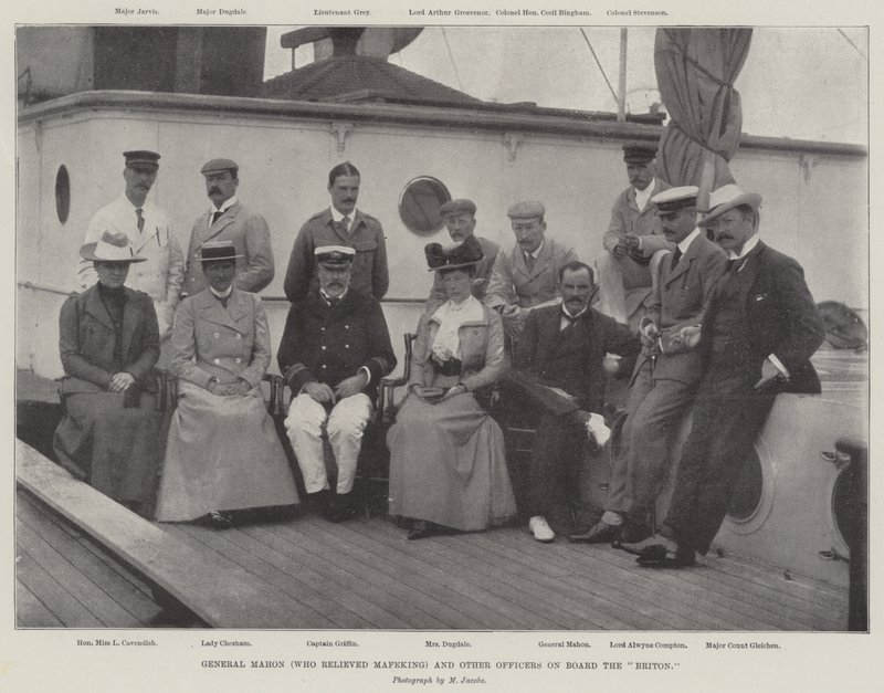 Le Général Mahon (qui a libéré Mafeking) et d