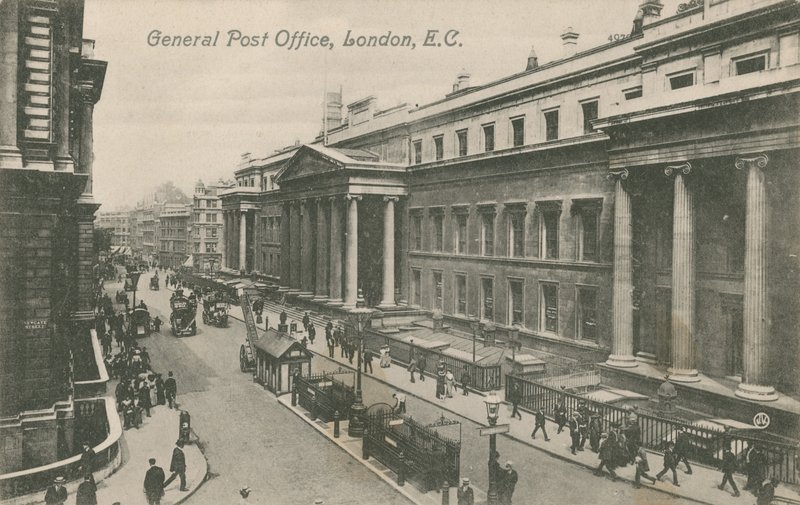 Bureau de Poste Général, Londres - English Photographer