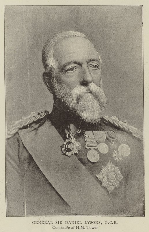 Général Sir Daniel Lysons, GCB - English Photographer