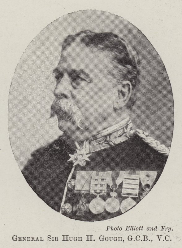Général Sir Hugh H Gough - English Photographer