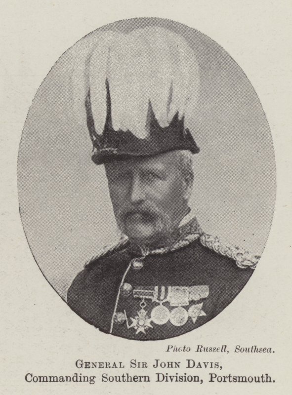 Général Sir John Davis, commandant la division sud, Portsmouth - English Photographer