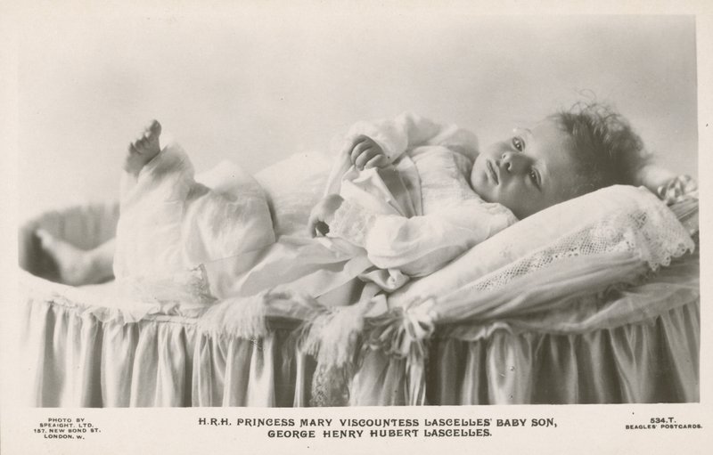 George Lascelles bébé (photo n/b) - English Photographer
