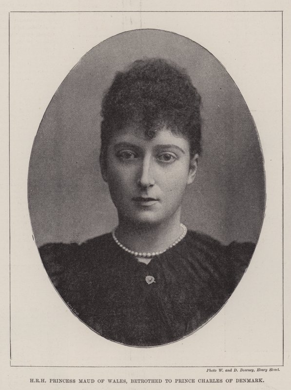 SAR la princesse Maud de Galles, fiancée au prince Charles de Danemark - English Photographer