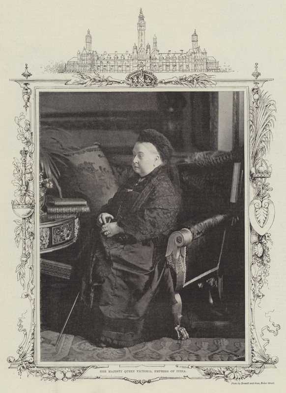 Sa Majesté la reine Victoria, impératrice des Indes - English Photographer