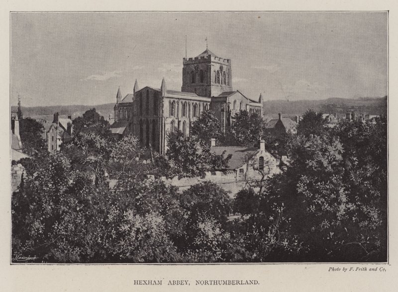 Abbaye de Hexham, Northumberland - English Photographer