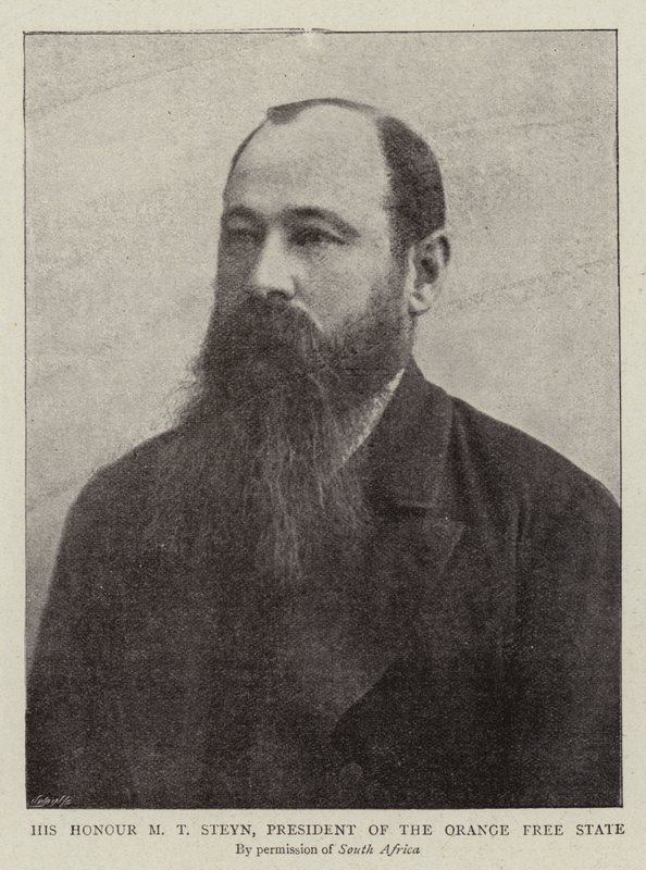 Son Honneur M T Steyn, président de l