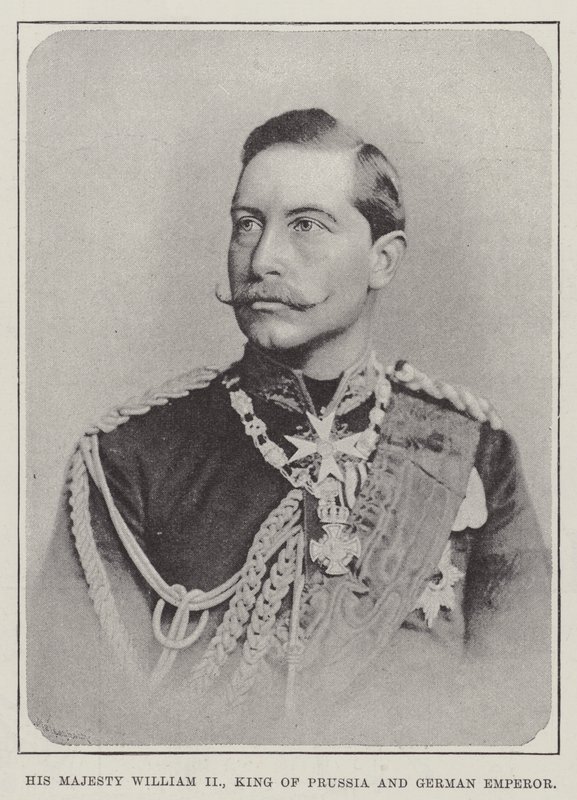 Sa Majesté Guillaume II, roi de Prusse et empereur allemand - English Photographer
