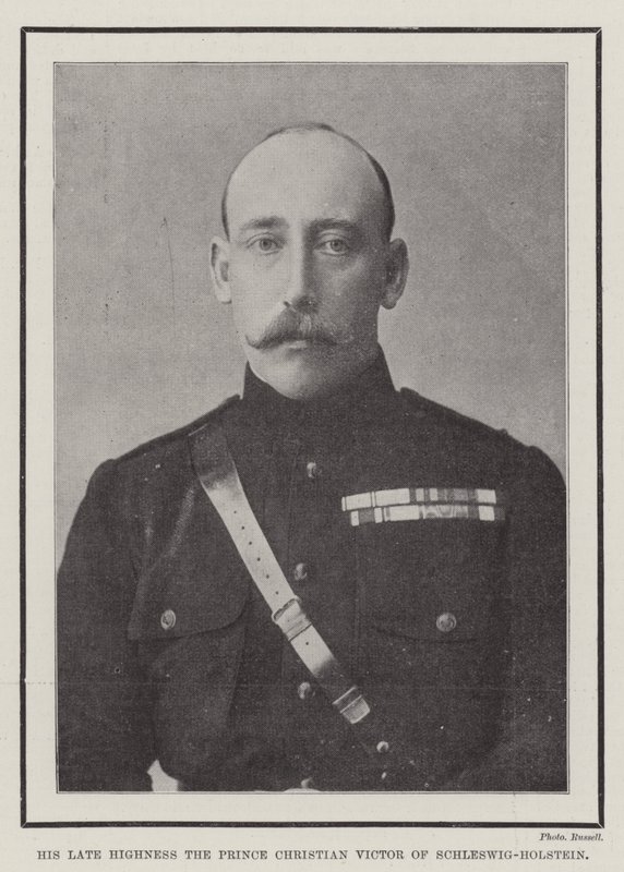 Seine verstorbene Hoheit Prinz Christian Victor von Schleswig-Holstein von English Photographer
