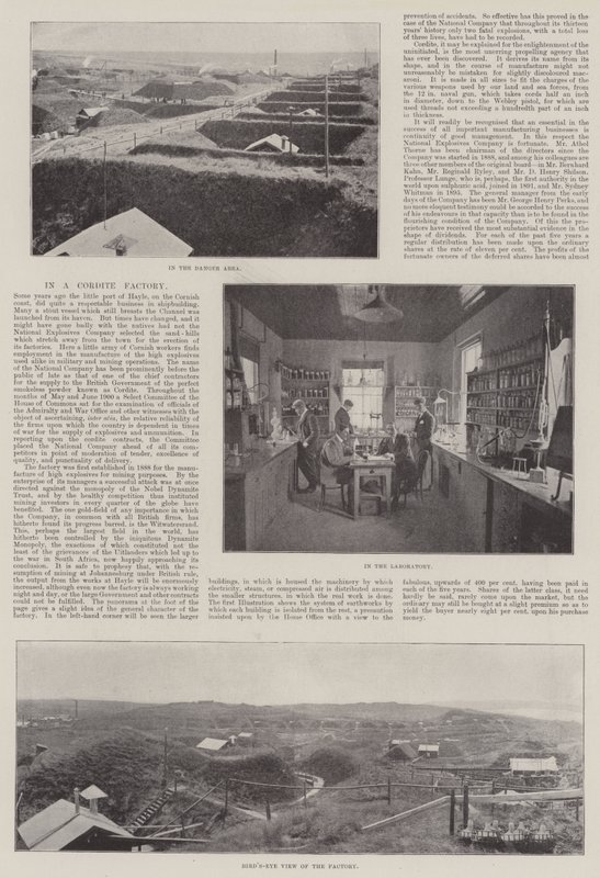 Dans une usine de cordite - English Photographer