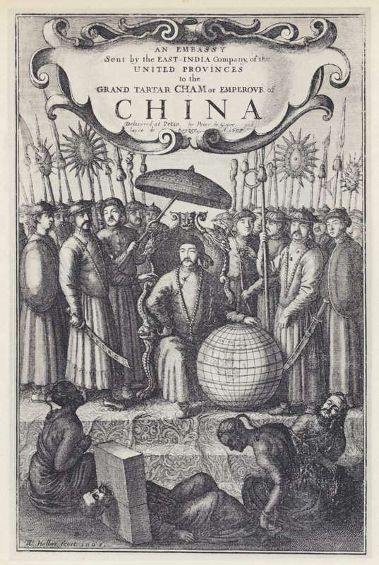 J Nieuhof, Une Ambassade envoyée par la Compagnie des Indes Orientales en Chine, Tr J Ogilby 1673 - English Photographer