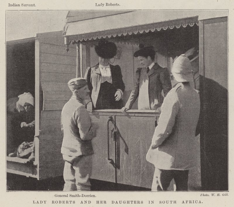 Lady Roberts et ses filles en Afrique du Sud - English Photographer