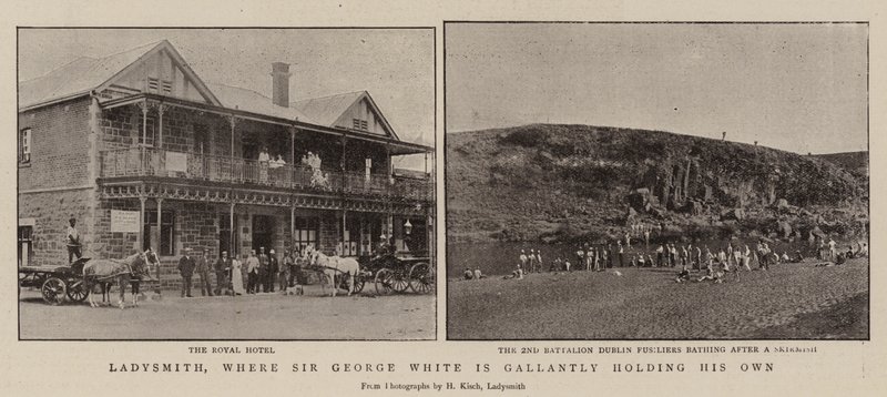 Ladysmith, où Sir George White tient vaillamment sa position - English Photographer