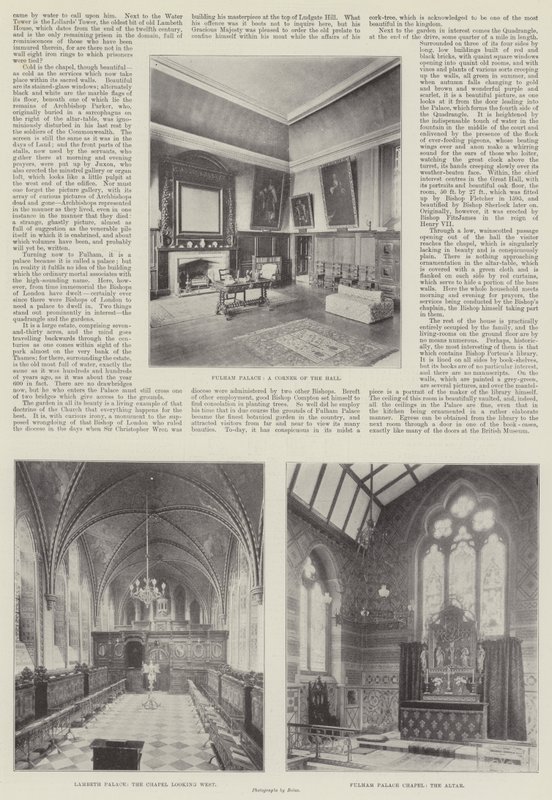 Palais de Lambeth et Fulham - English Photographer