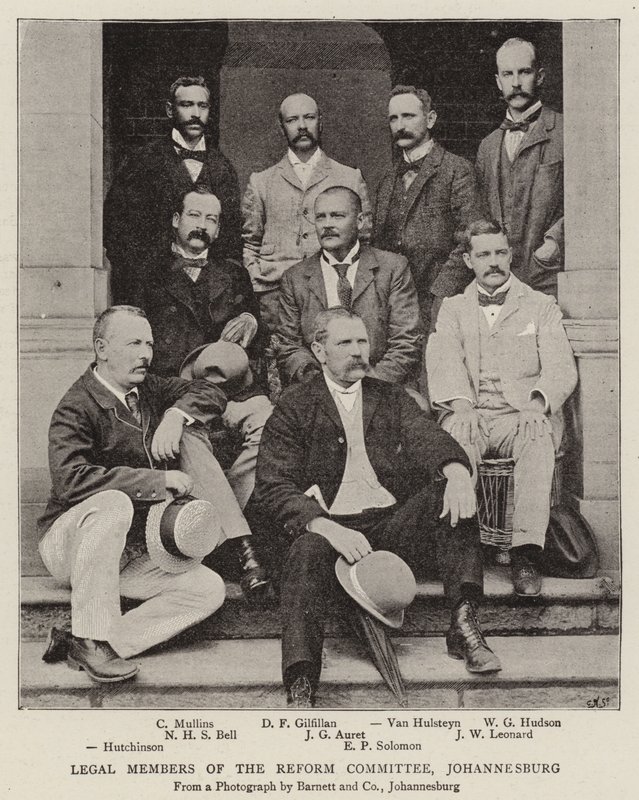 Membres Juridiques du Comité de Réforme, Johannesburg - English Photographer