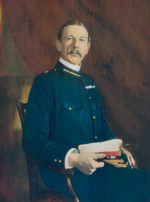 Lieut.-Général Sir H. E. Colvile, commandant la 9e division de la force de campagne sud-africaine - English Photographer