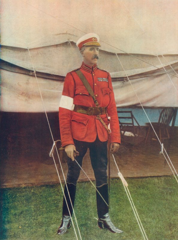 Lieut.-Général Sir William Gatacre, Commandant de la 3e Division, Force de Terrain Sud-Africaine. En uniforme de service de terrain d