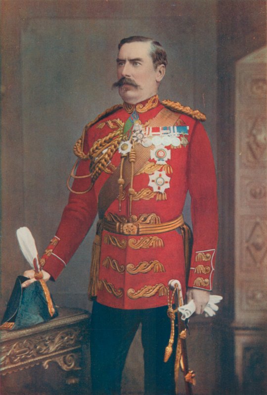 Lieutenant-général Sir Baker Creed Russel, commandant du district sud - English Photographer