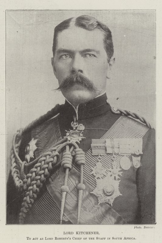 Lord Kitchener, pour agir en tant que chef d