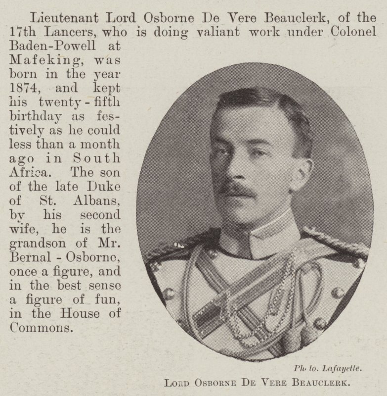 Lord Osborne De Vere Beauclerk - English Photographer