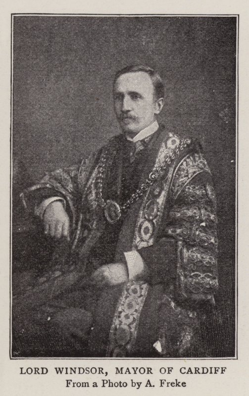 Lord Windsor, Maire de Cardiff - English Photographer