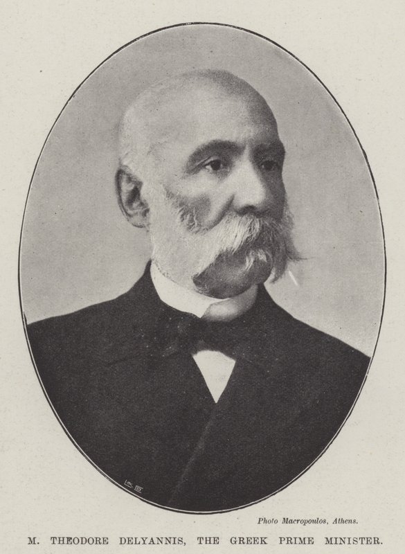 M. Théodore Delyannis, Premier ministre grec - English Photographer