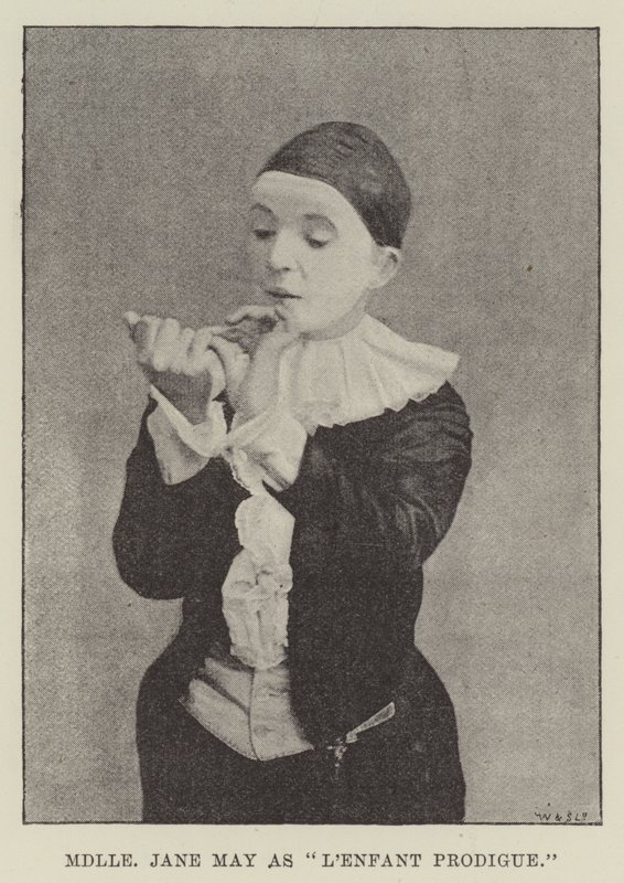 Mademoiselle Jane May comme L