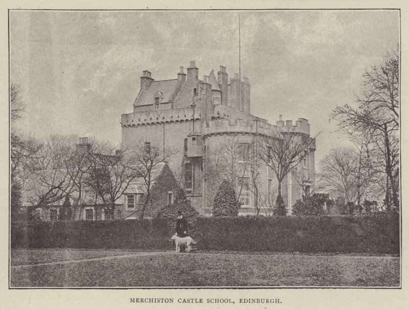 Merchiston Castle School, Édimbourg (gravure) - English Photographer