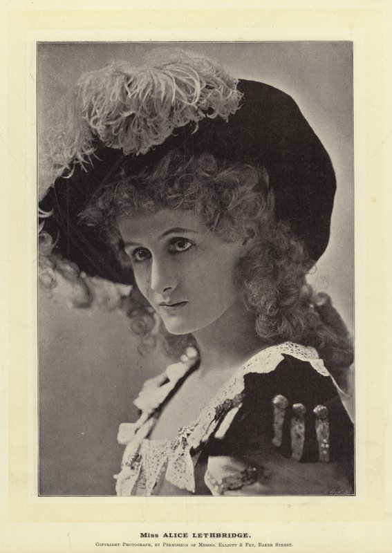 Mlle Alice Lethbridge - English Photographer