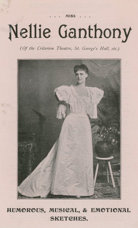 Mademoiselle Nellie Ganthony du Criterion Theatre - English Photographer