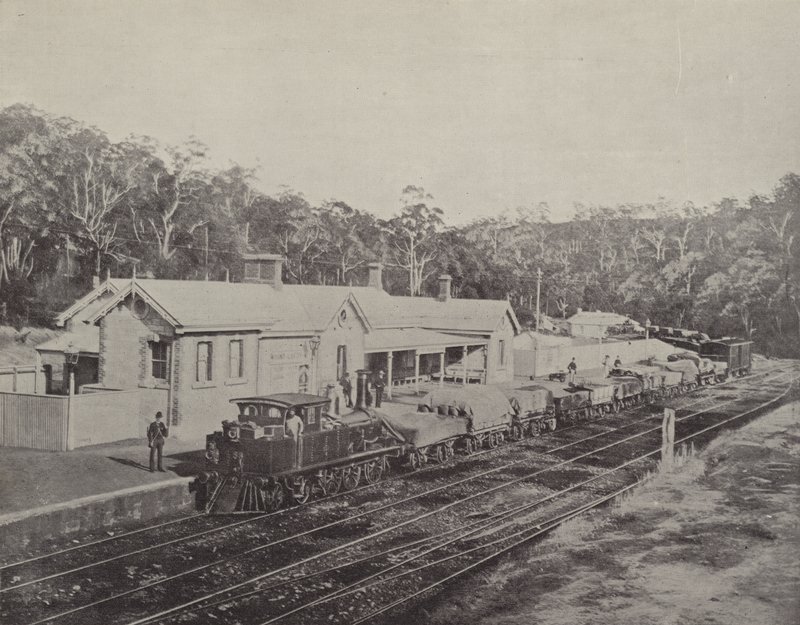 Gare de Mount Lofty, Chemin de Fer d