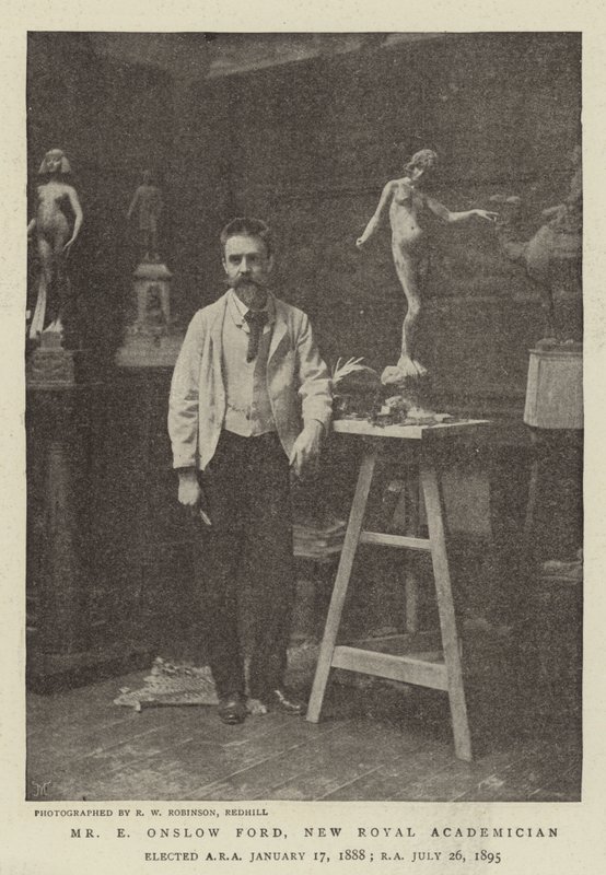 M E Onslow Ford, nouveau académicien royal - English Photographer