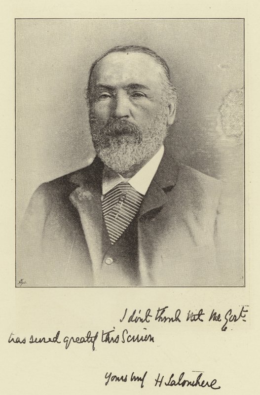 M. Henry Labouchere, député de Northampton et rédacteur en chef de Truth - English Photographer