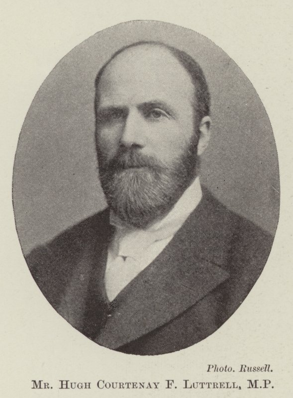 M. Hugh Courtenay F Luttrell, MP - English Photographer