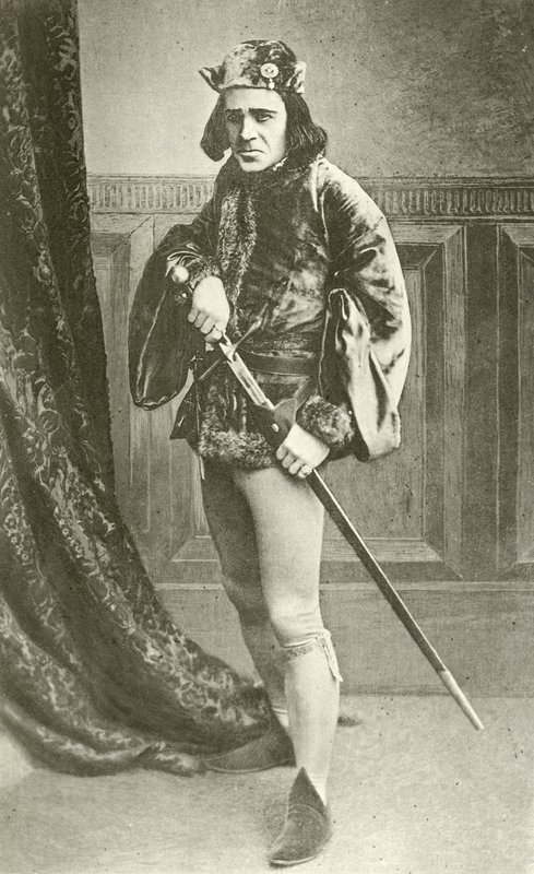 M. Richard Mansfield en Richard III (gravure) - English Photographer