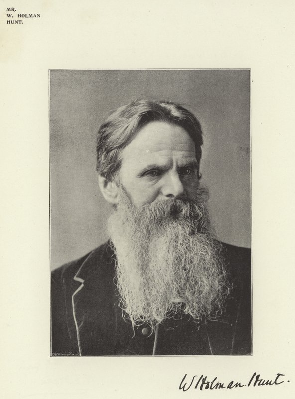 M. W Holman Hunt - English Photographer