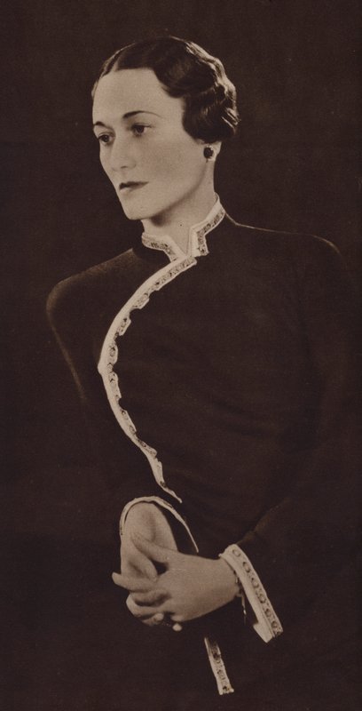 Mme Simpson, future duchesse de Windsor - English Photographer