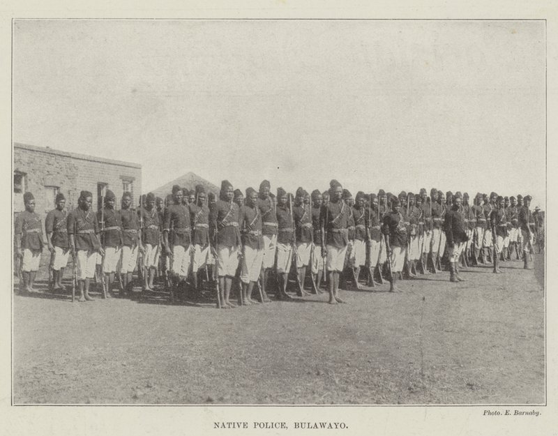 Police indigène, Bulawayo - English Photographer