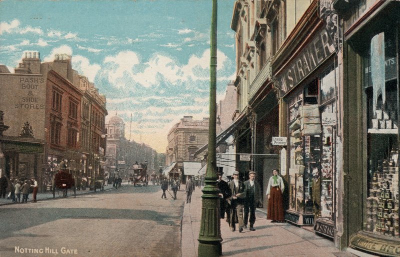 Notting Hill Gate, Londres - English Photographer