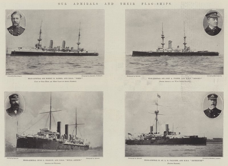 Nos amiraux et leurs navires amiraux - English Photographer