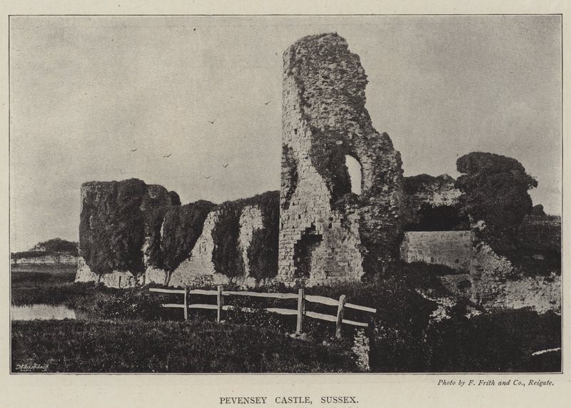 Château de Pevensey, Sussex - English Photographer