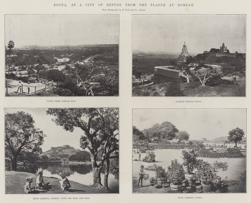 Poona, en tant que ville refuge de la peste à Bombay - English Photographer