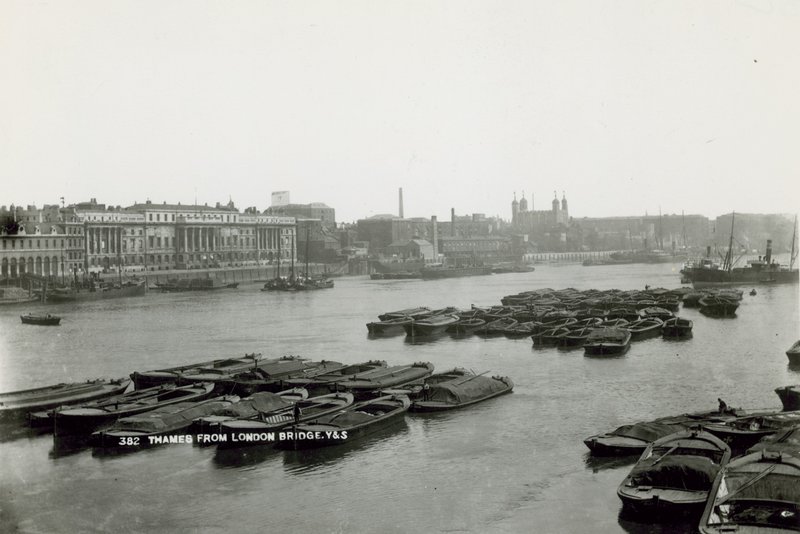 Vue de la Tamise depuis le London Bridge - English Photographer