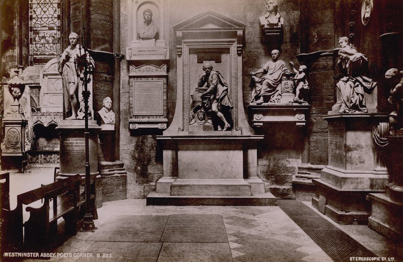 Carte postale avec une image du Coin des Poètes - English Photographer
