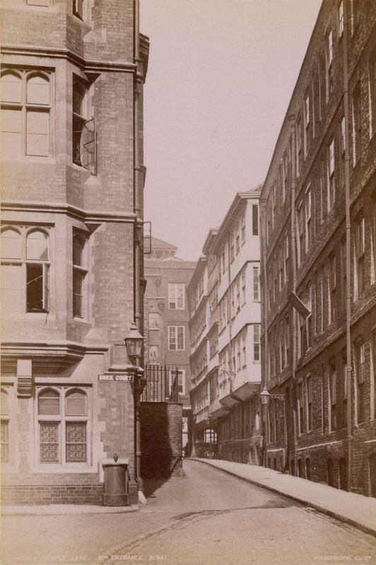 Entrée nord de Middle Temple Lane - English Photographer