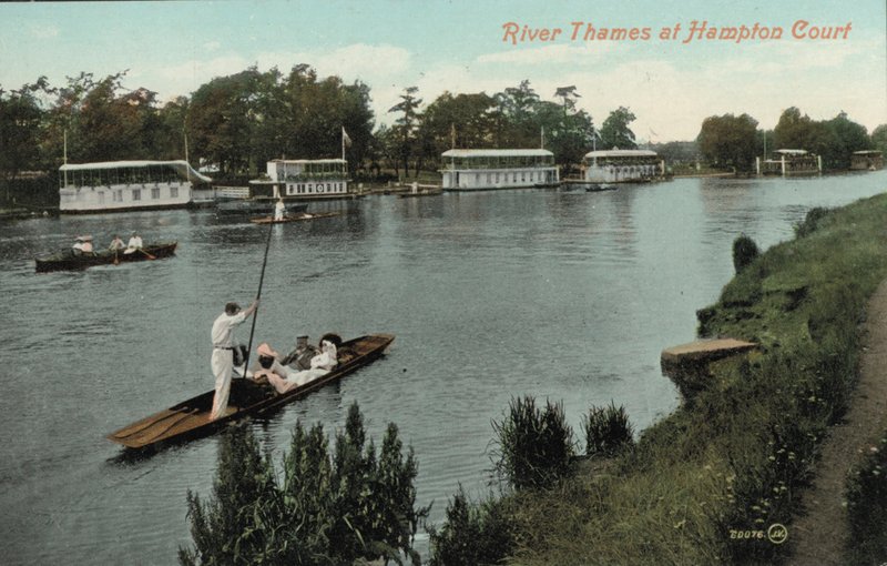 Balade en barque sur la Tamise et Hampton Court - English Photographer