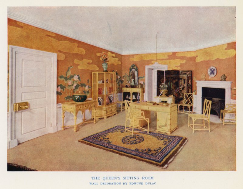 Maison de poupées de la reine Mary : Le salon de la reine - English Photographer