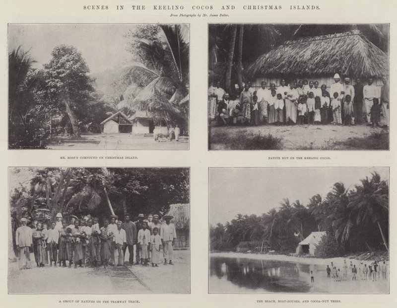 Scènes aux îles Keeling Cocos et Christmas - English Photographer