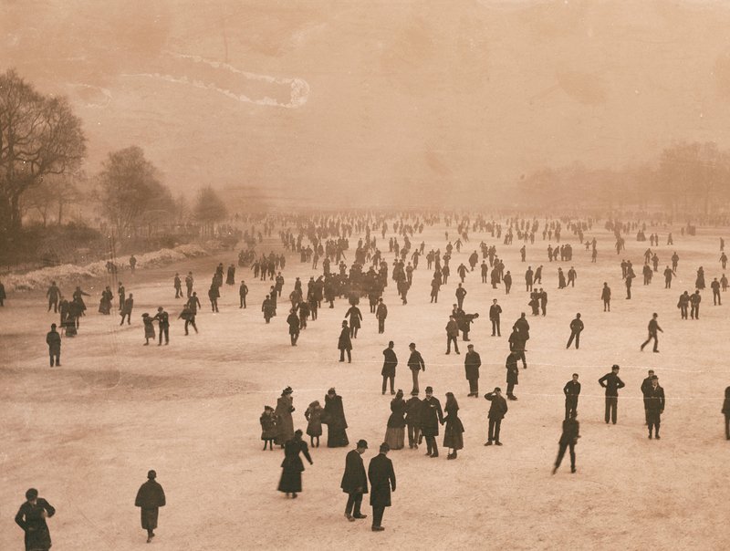 Patinage sur la Serpentine - English Photographer