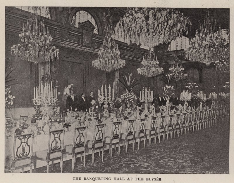 La salle de banquet à l